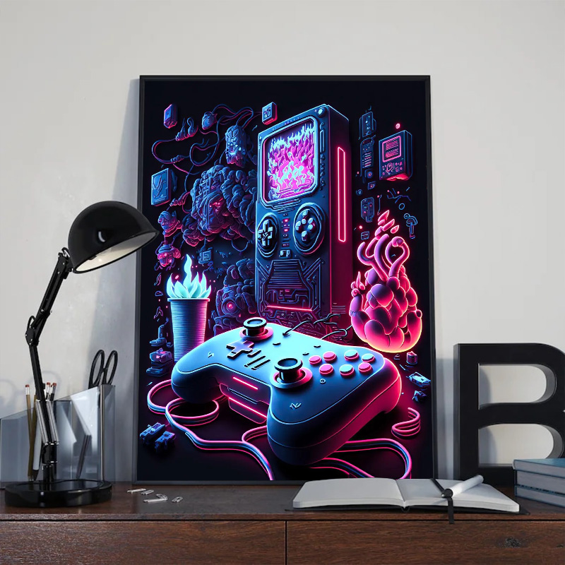 Nowoczesny neonowy pop-artowy  – Esports Gaming Houses recenzja i cena