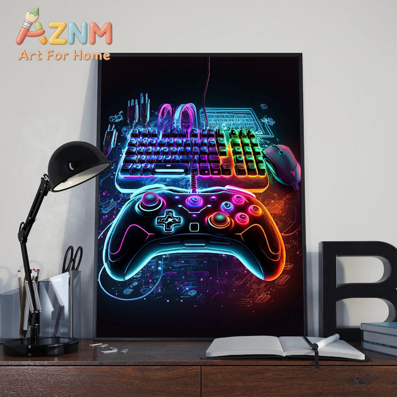 Nowoczesny neonowy pop-artowy  – Esports In Gaming recenzja i cena