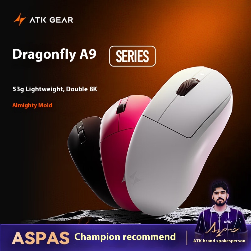 ATK Dragonfly A9 Ultimate+ Mys – Ultimate Esports Gaming recenzja i cena