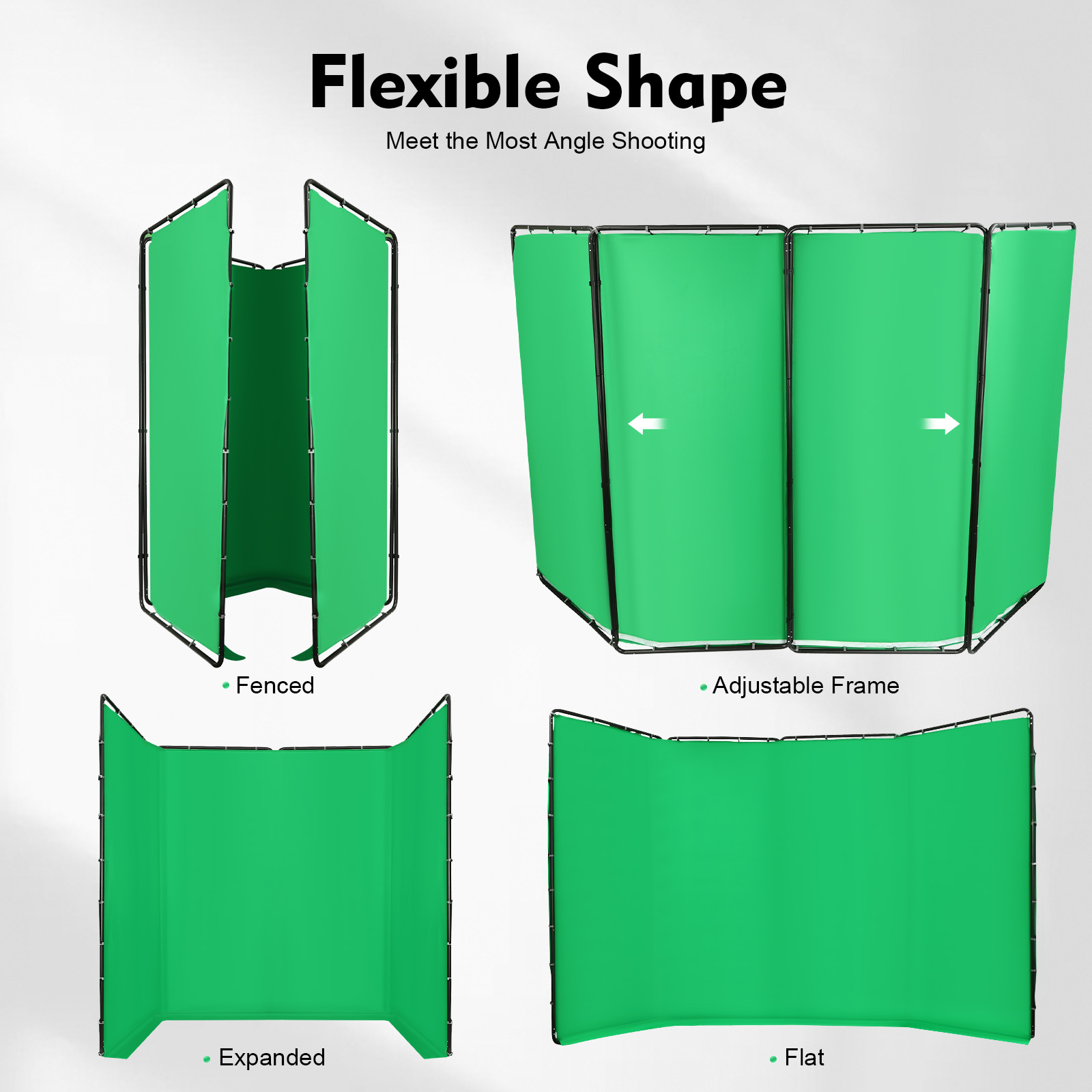 Stojak na tło fotograficzne 4x – Green Screen Collapsible recenzja i cena