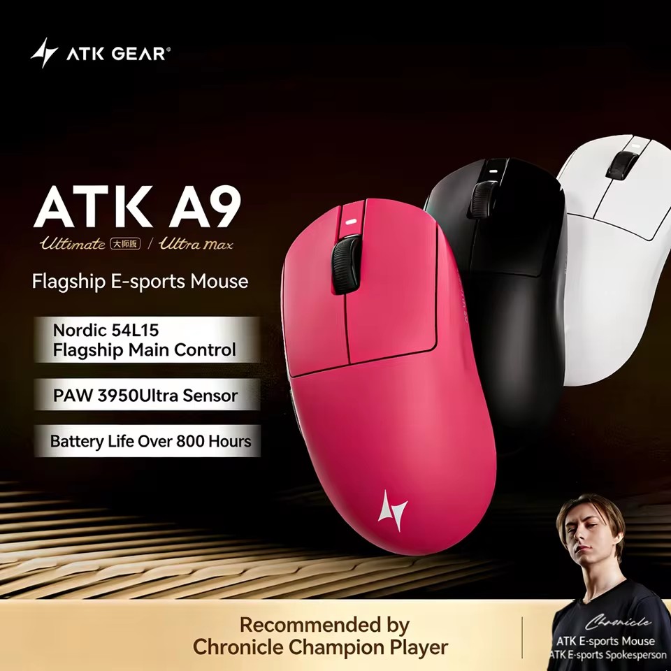 ATK A9 Air Ultimate Gaming Mou – Ultimate Esports Gaming recenzja i cena