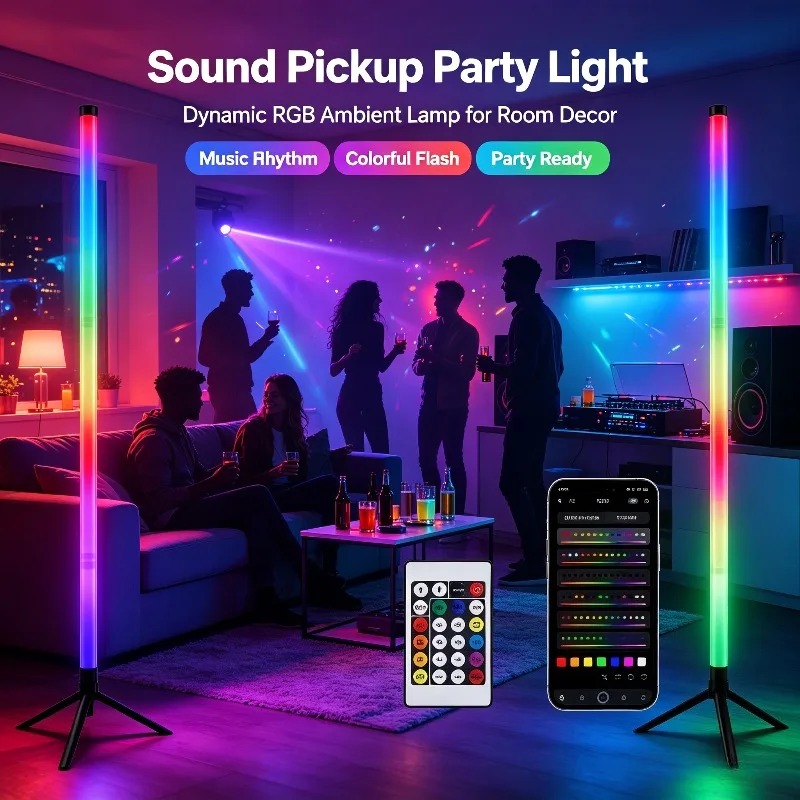 2 SZT. Lampa podłogowa RGB 120 – Esports In Gaming recenzja i cena